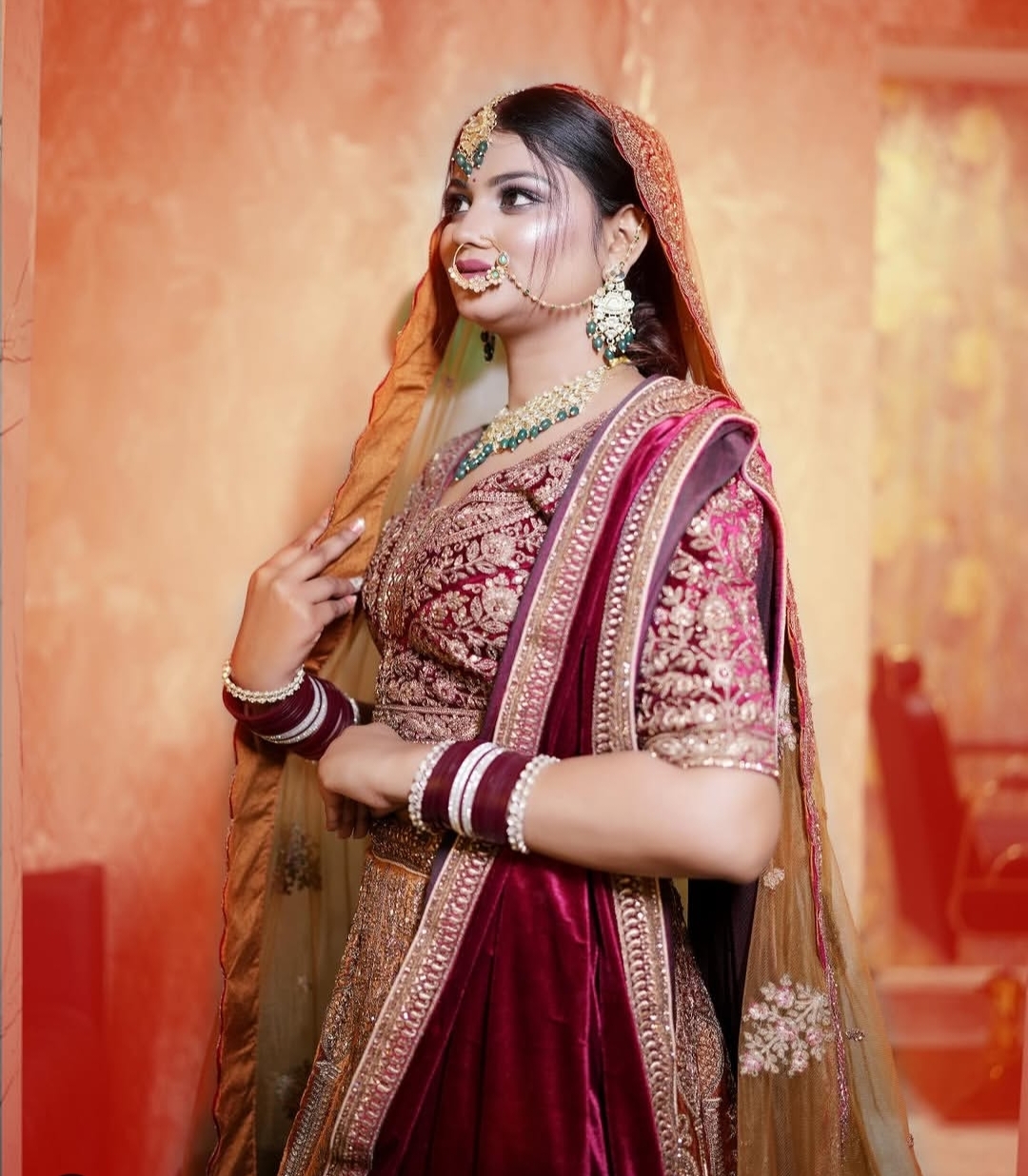 Maroon Elegance